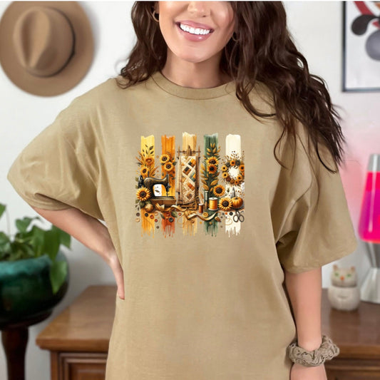 🪡 Sewing Tee – Maker Vibes