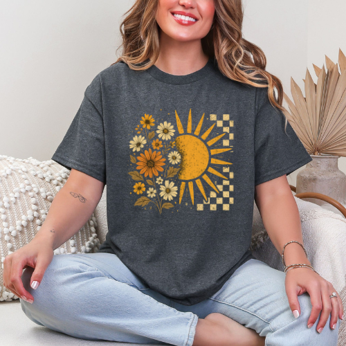 Golden Bloom Tee