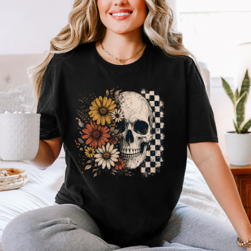 Bloom & Bones Tee 💀